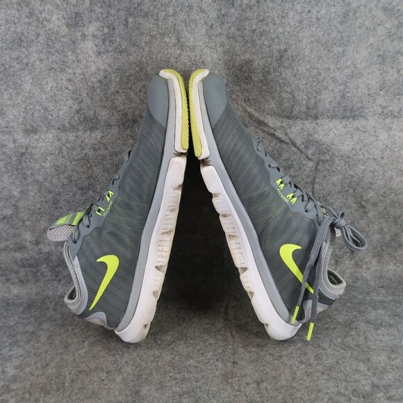 Nike Shoes Womens 8 Athletic Trainer Flex Supreme TR 4 Running Active Grey Green - Picture 9 of 13